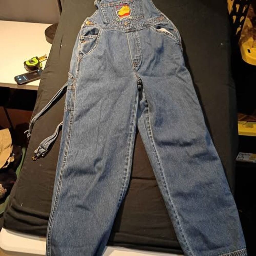 Disney Pooh Denim Overalls